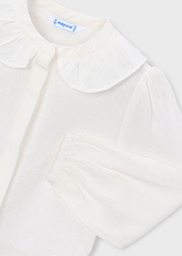 Mayoral Girls Dressy Blouse
