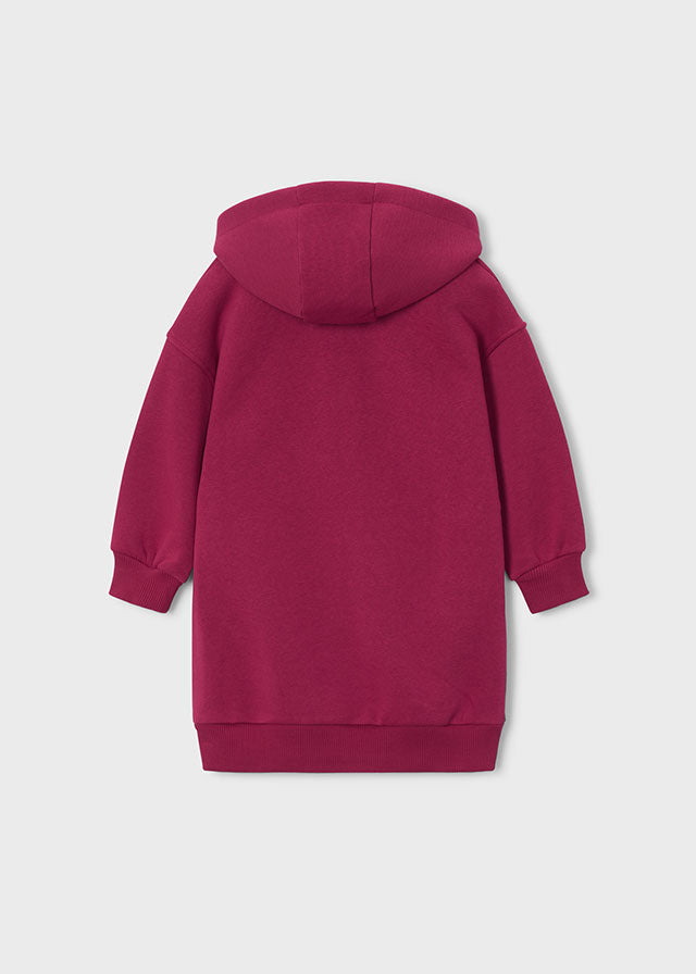 Mayoral Girls Fleece Hooded Dress