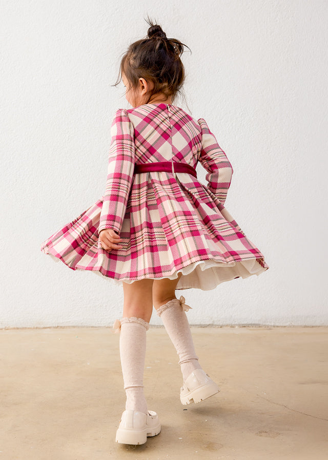 Plaid Girls Dress