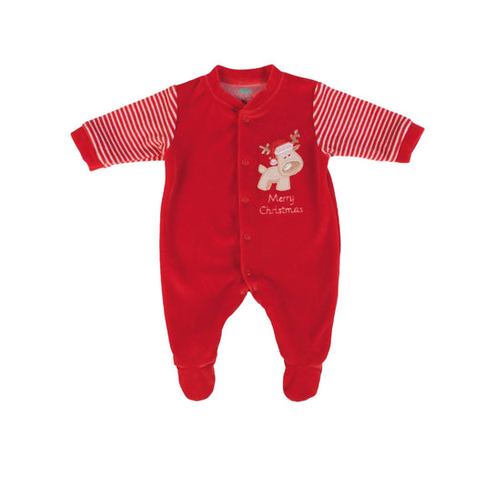 Red Christmas babygrow