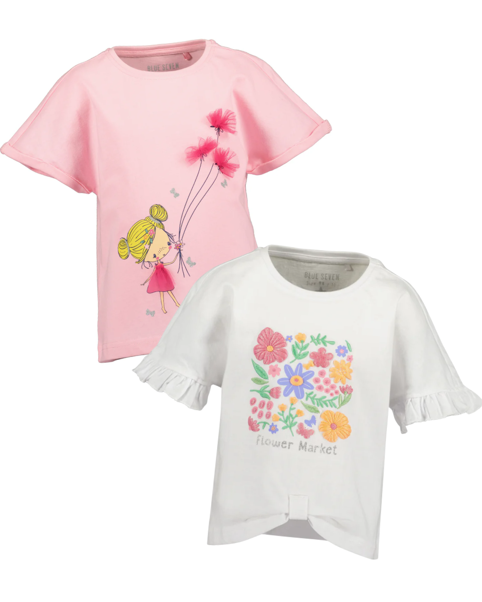 Girls 2 Pack T-Shirts