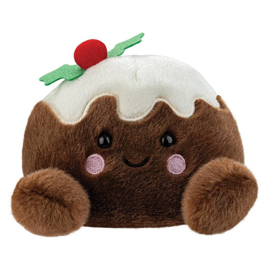 Palm Pals Carol Christmas Pudding Soft Toy