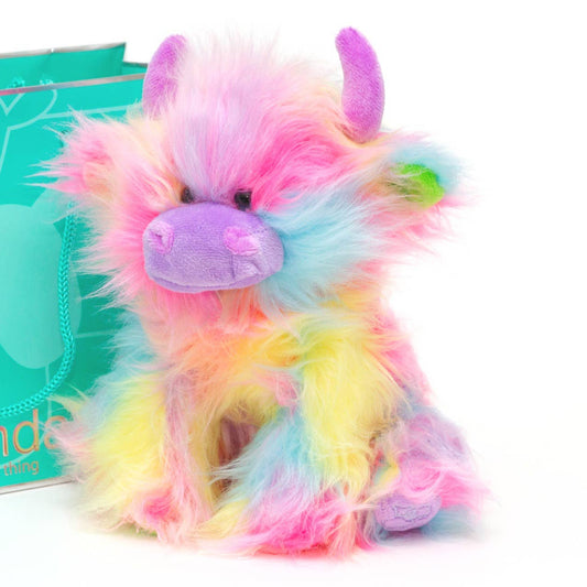 Rainbow Highland Cow