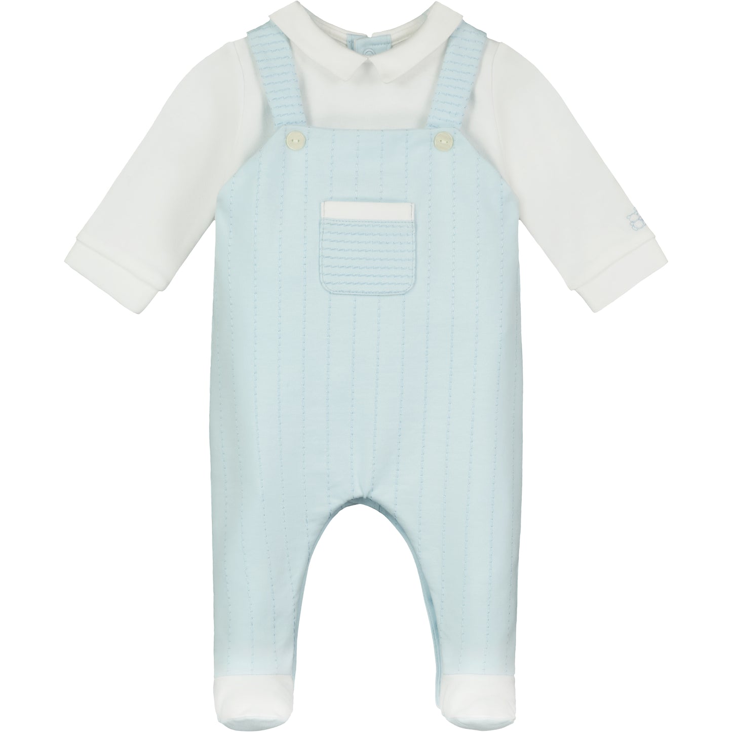 Fox Baby Boys Mock Dungaree