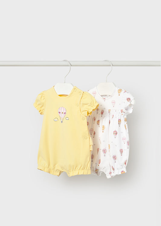 Set 2 Short Rompers