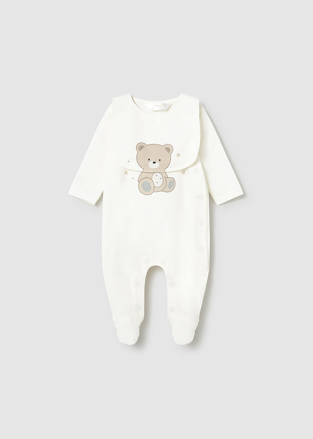 Long Romper with Bib