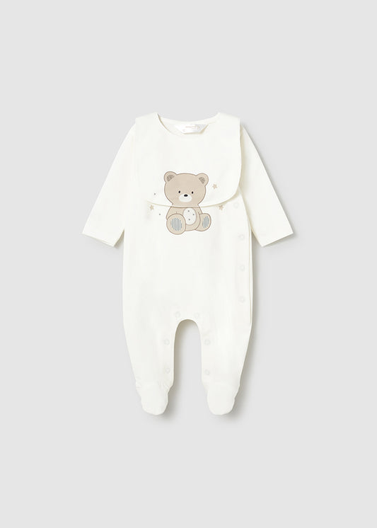 Long Romper with Bib