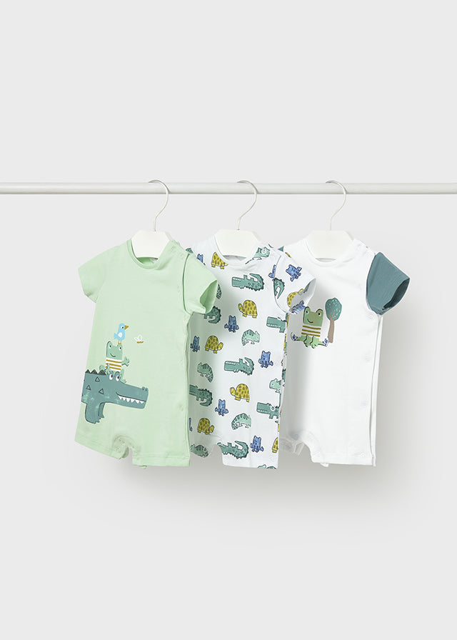 Pack of 3 Rompers