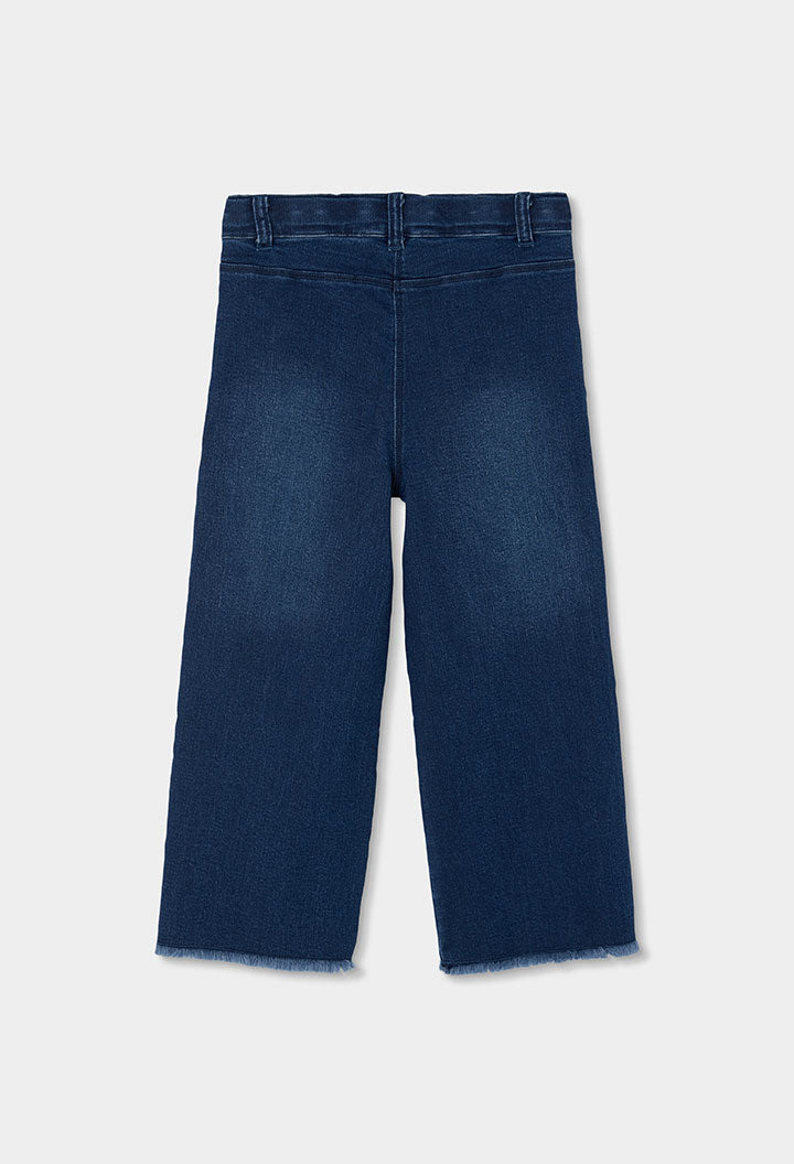 Girls Floral Jeans