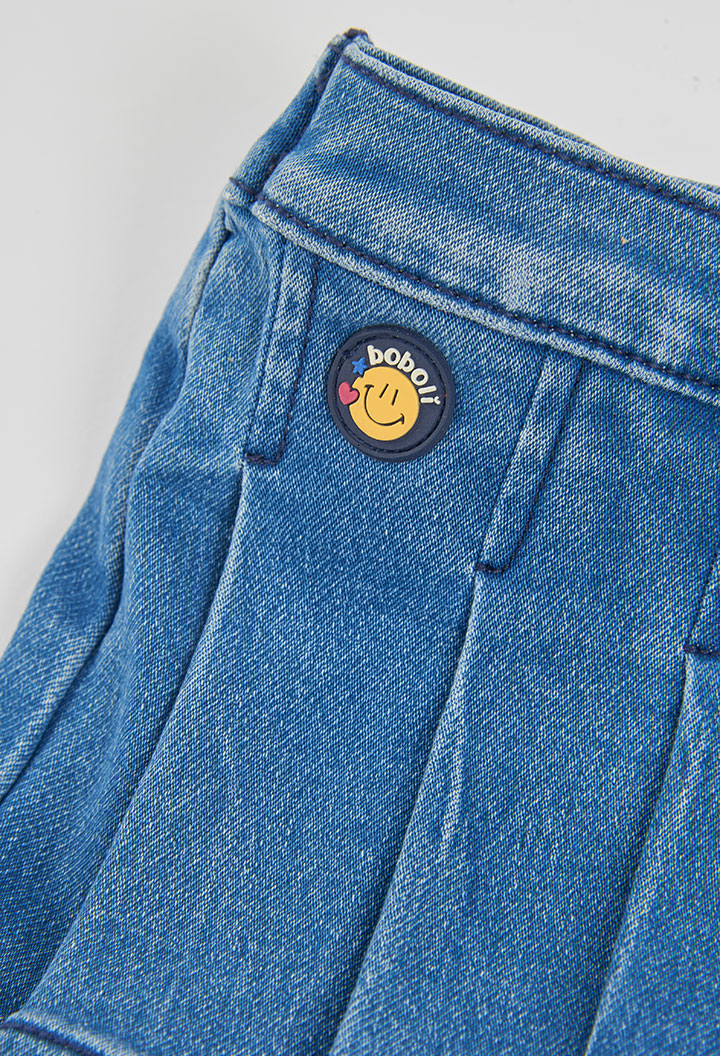 Girls Denim Skort