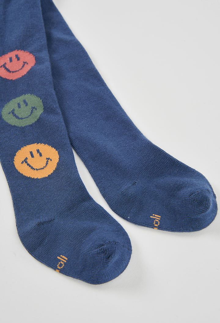 Boboli Navy Tights