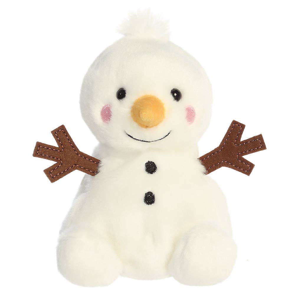 Palm Pals Twig Snowman 13cm Soft Toy