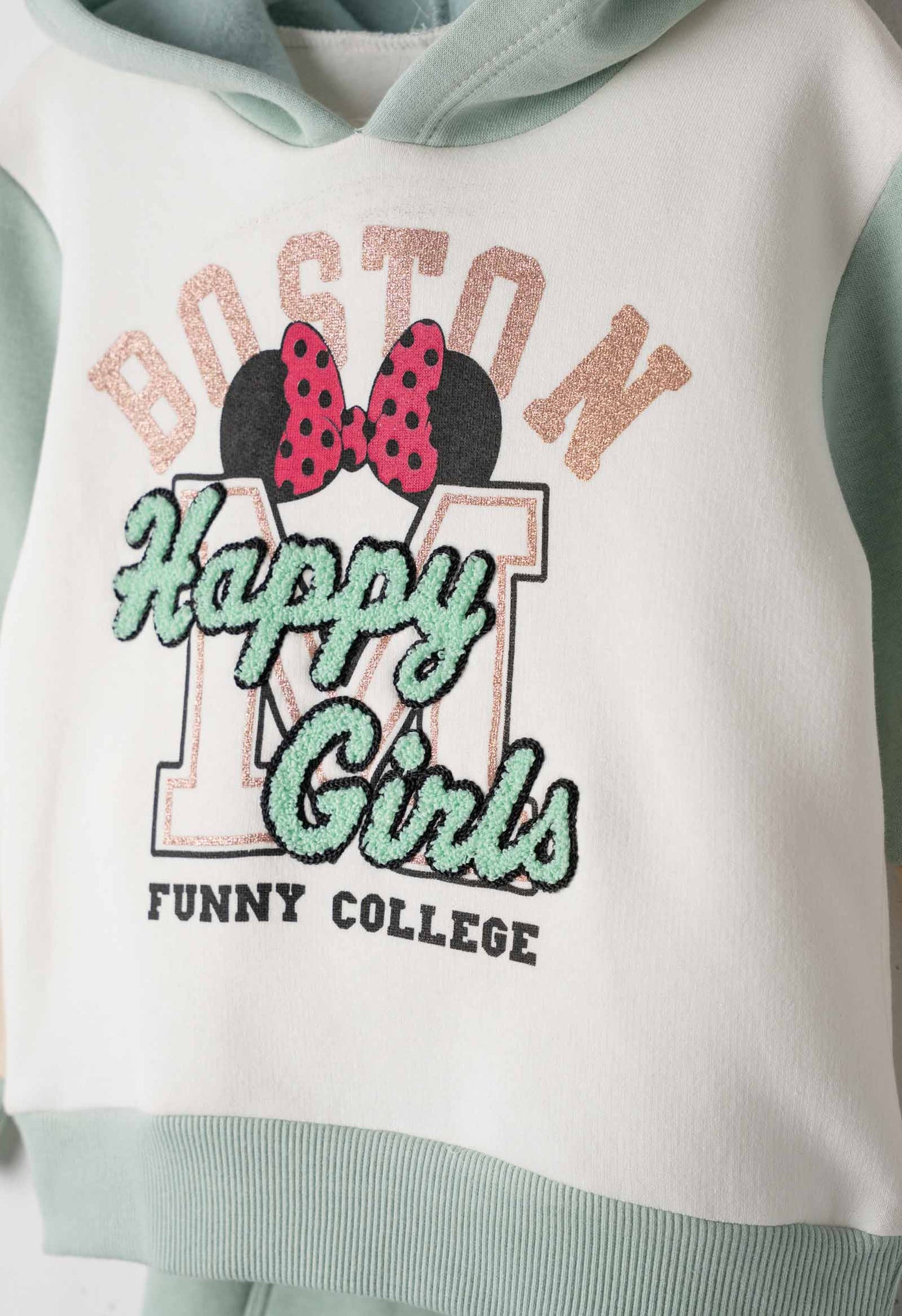 Girls Mint Tracksuit