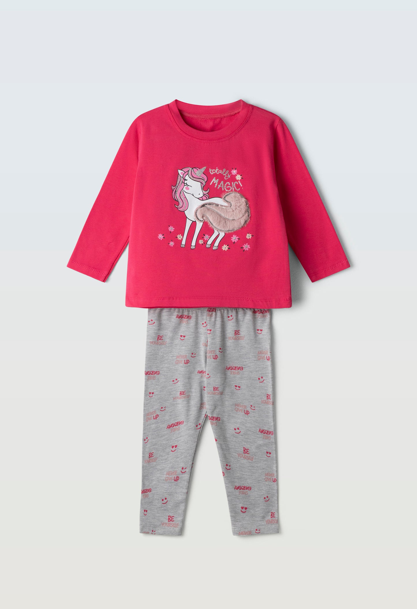 Girls Unicorn Top and Leggings