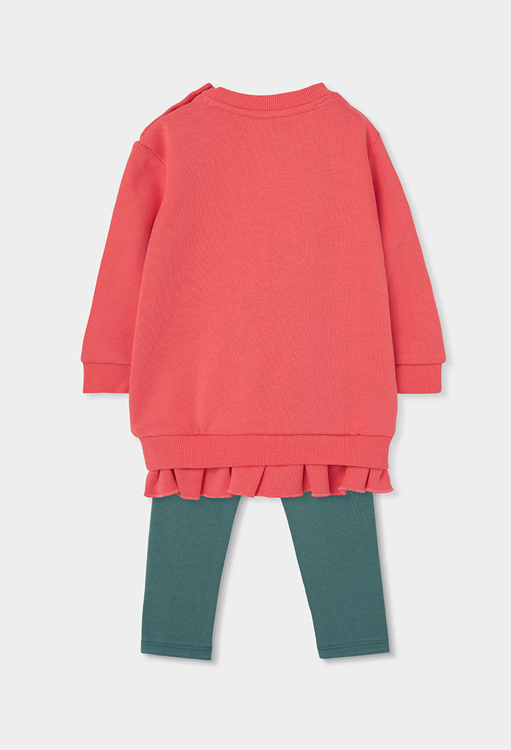 Boboli Girls Jumper and Leggings Set