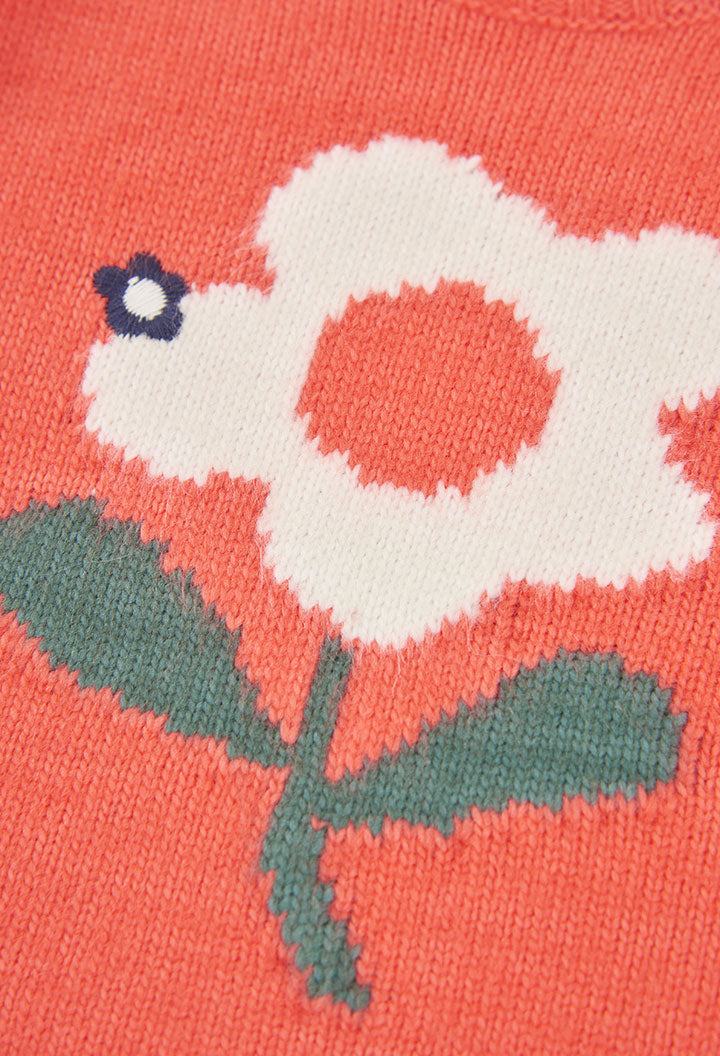 Boboli Girls Flower Jumper