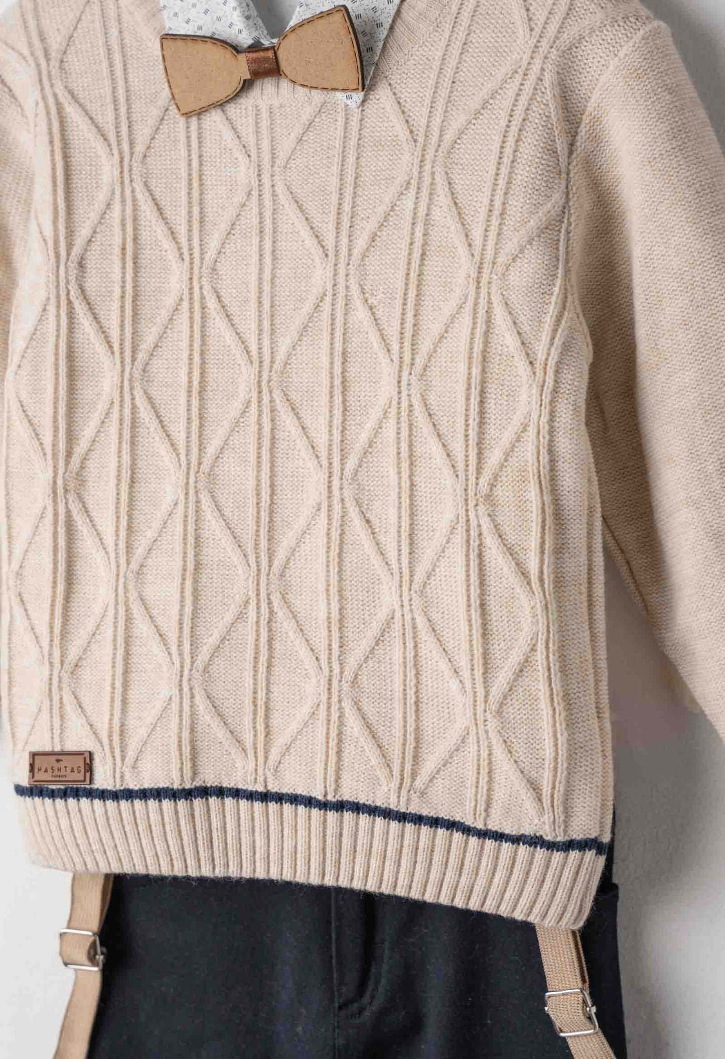 Boys Beige 3 piece Set