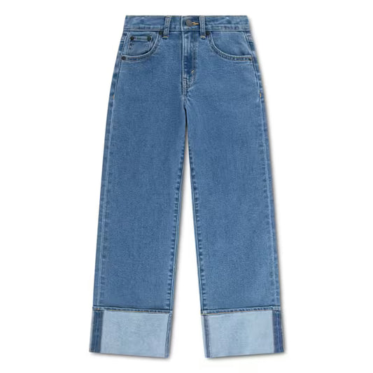 Levis Girls Wide Leg Jeans