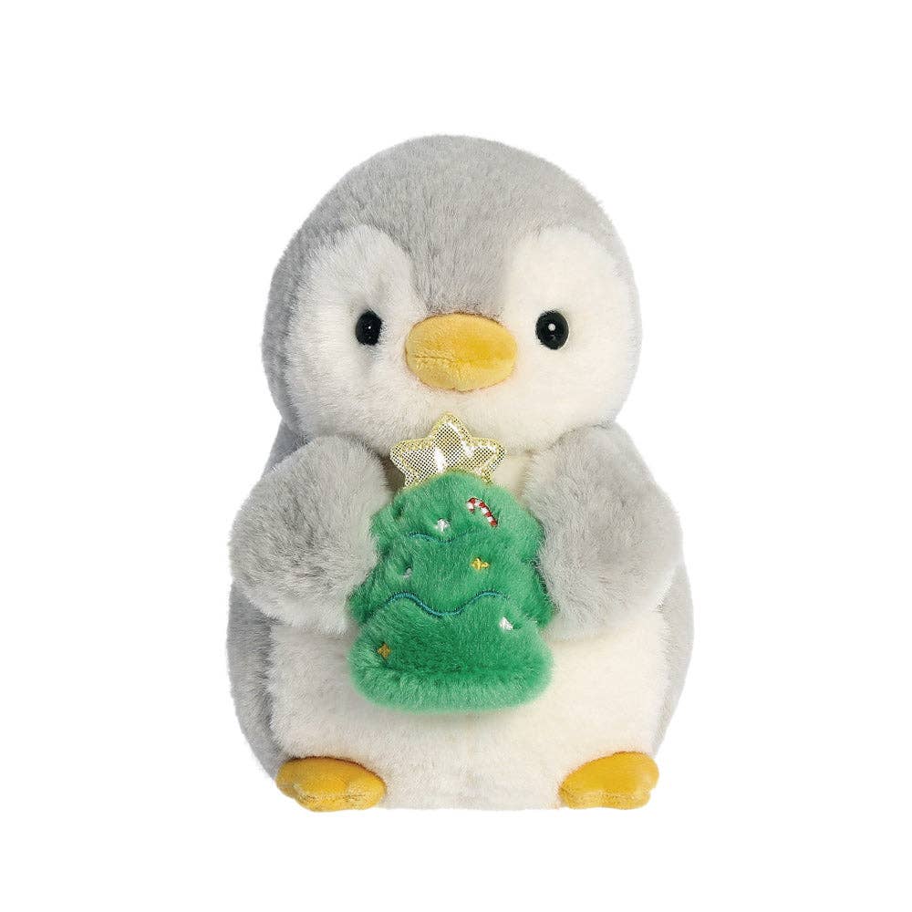 PomPom Penguin Christmas Tree Soft Toy