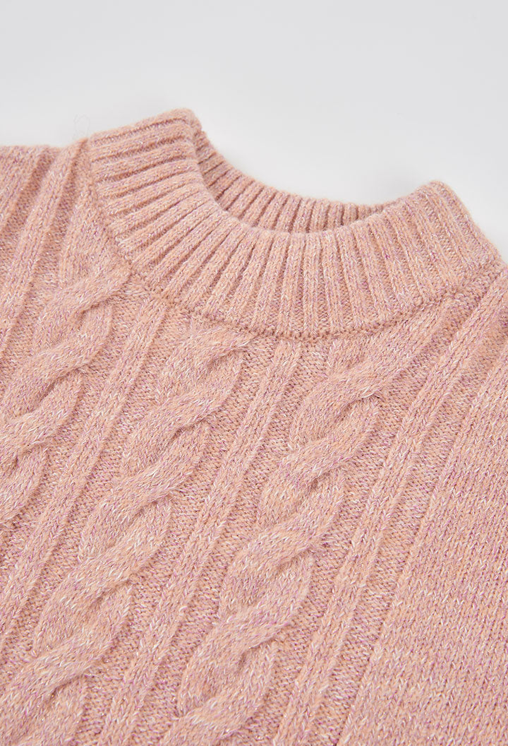 Girls Cable-Knit Jumper