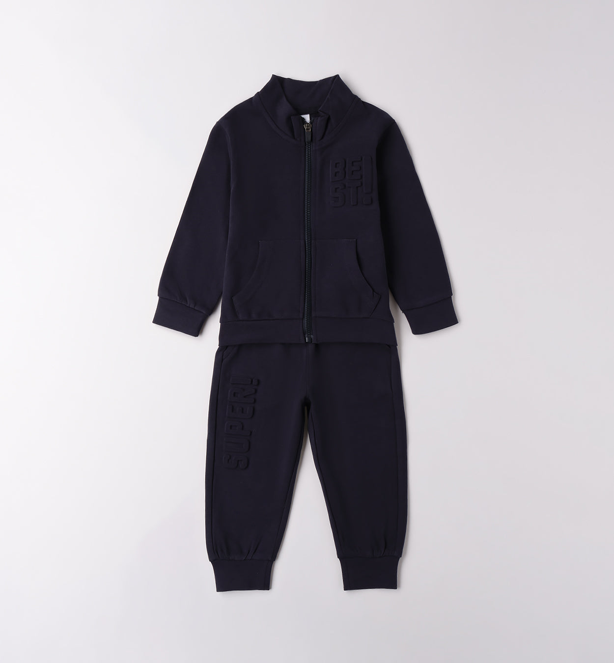 Boys Navy Tracksuit