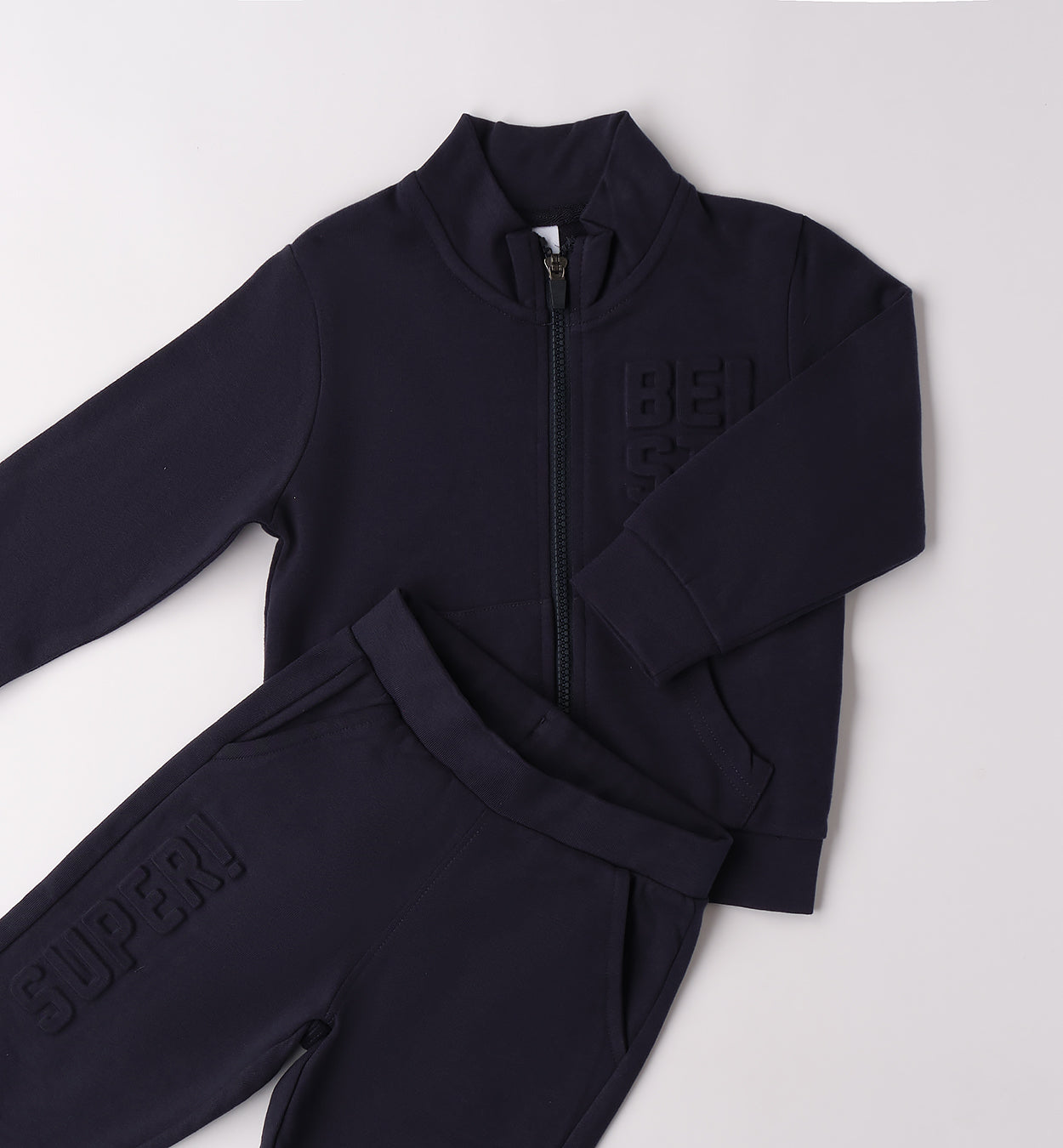 Boys Navy Tracksuit