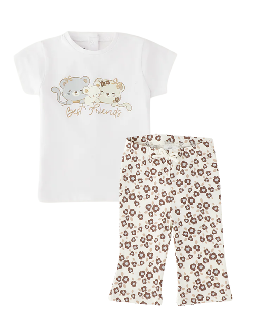 Girls Top & Legging Set