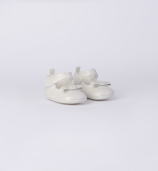 Elegant Baby Girl Shoes (Silver)