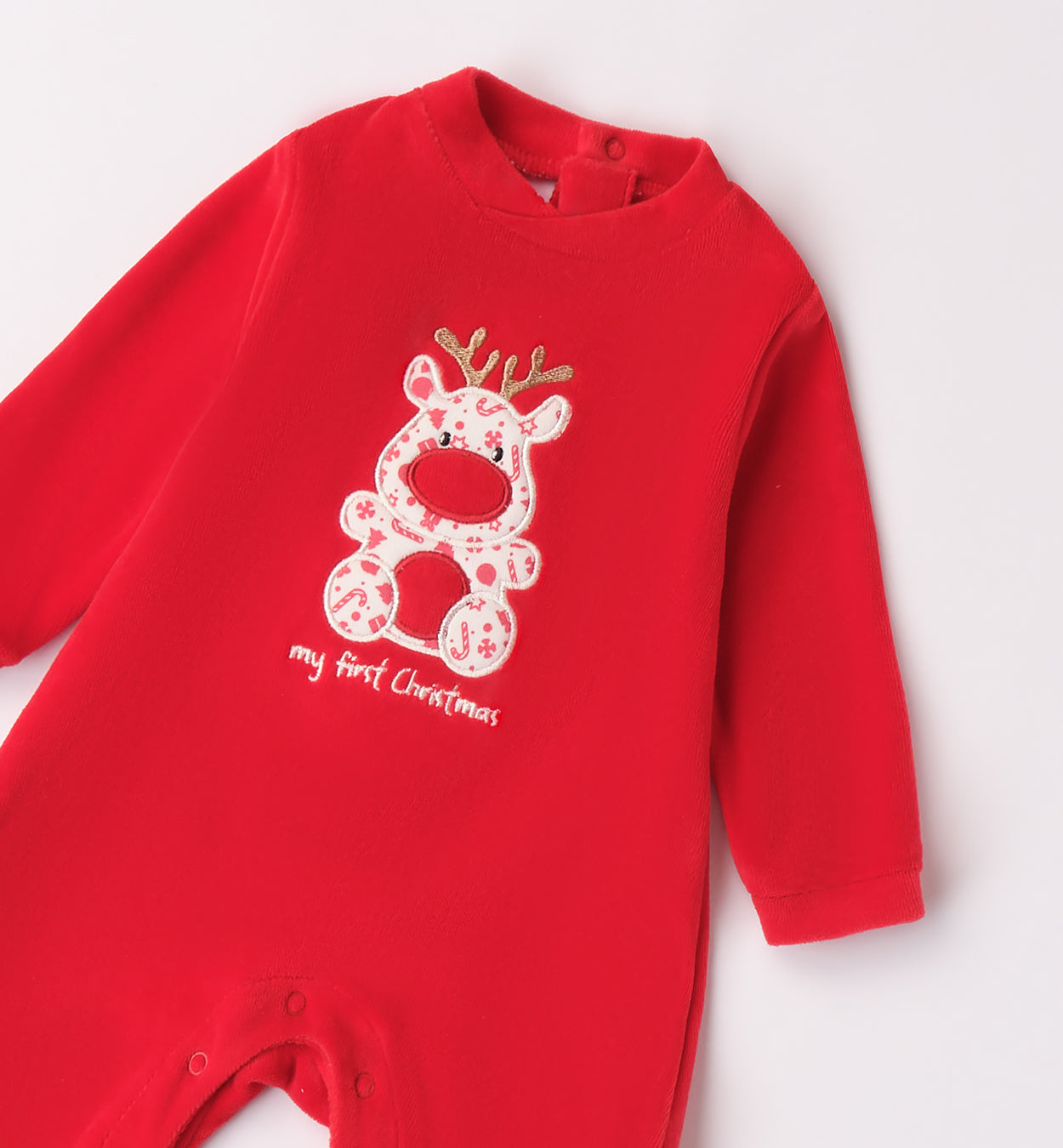 Boys 1st Christmas Babygrow