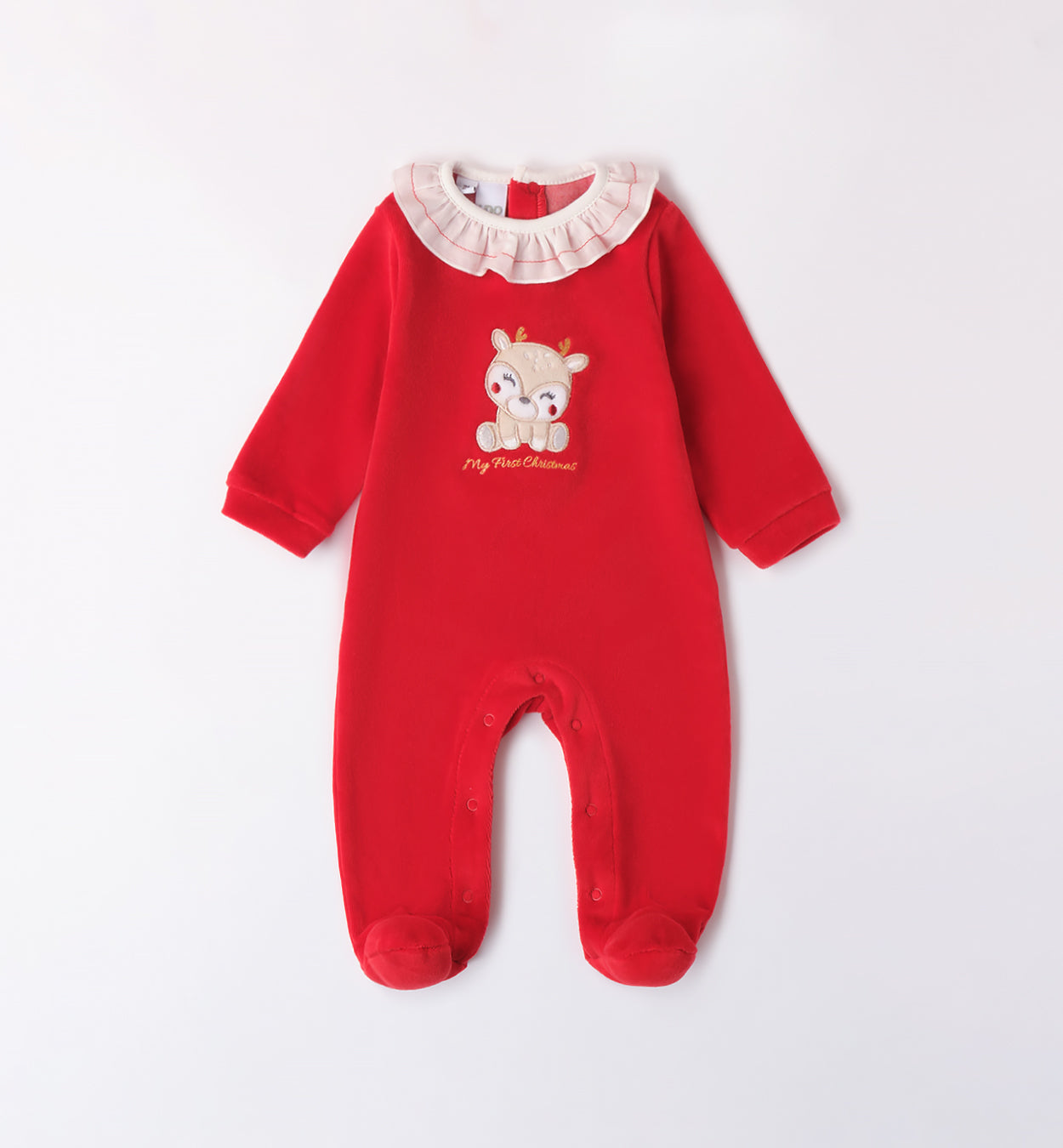 Girls 1st Christmas Babygrow