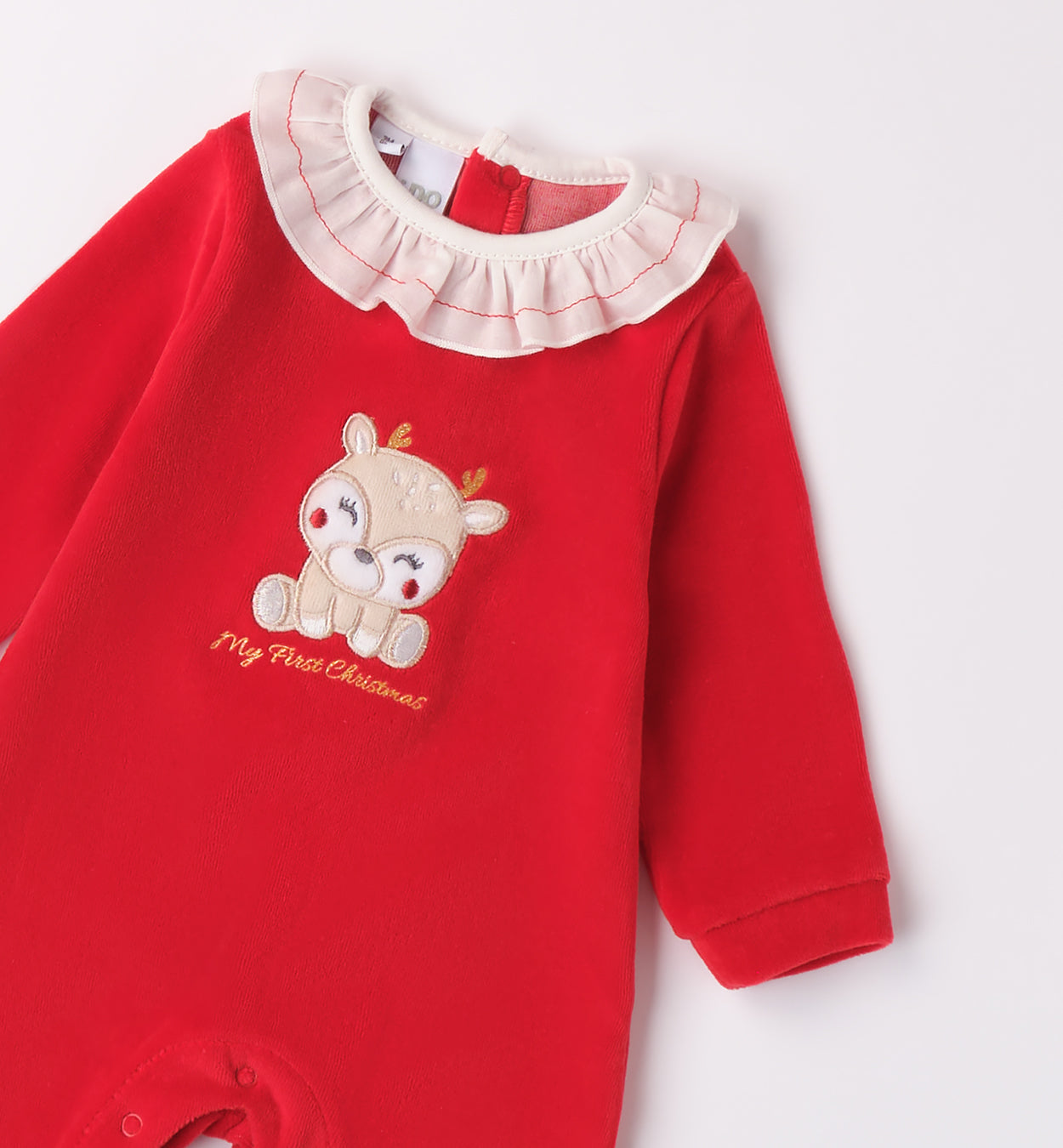 Girls 1st Christmas Babygrow