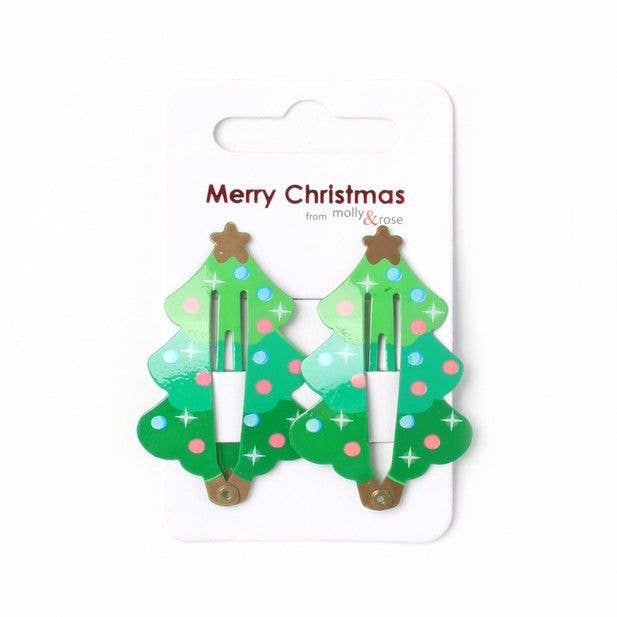 Card of 2 Christmas Character Sleepies. 5cm