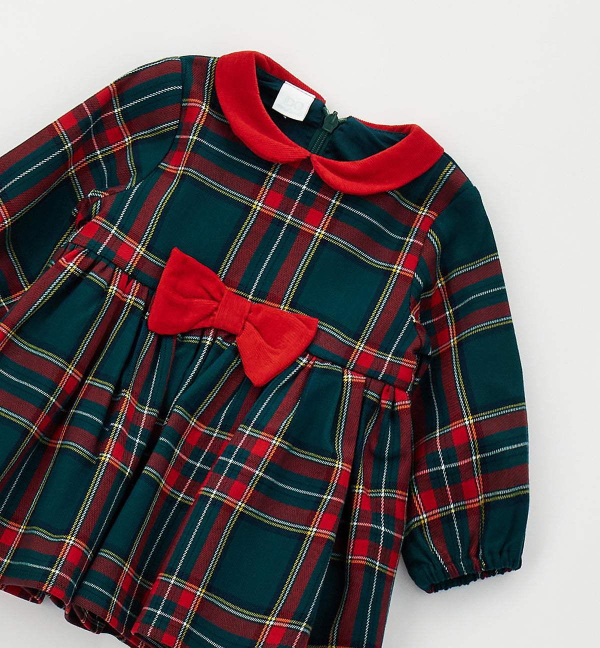 iDo Baby Girl Tartan Dress