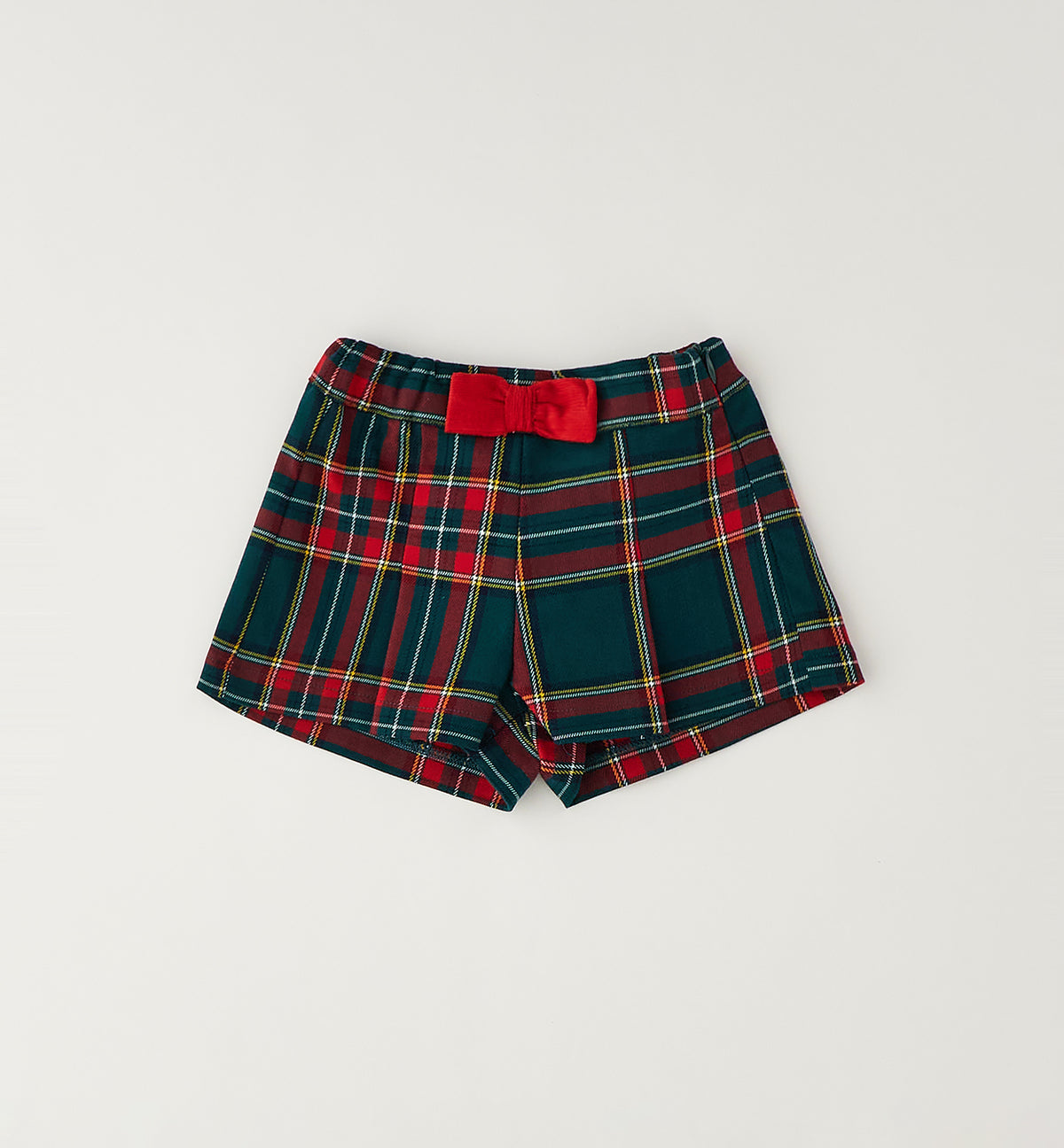 iDo Baby Girl Tartan Shorts