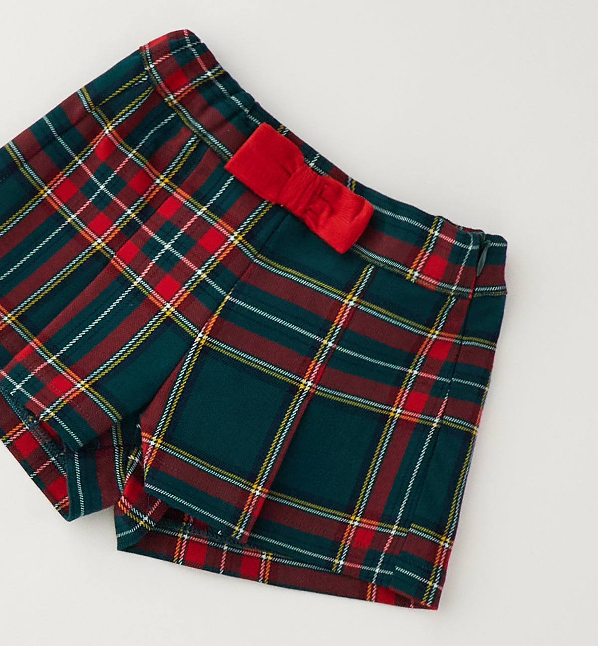iDo Baby Girl Tartan Shorts