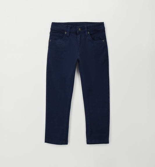 Boys Navy Trousers