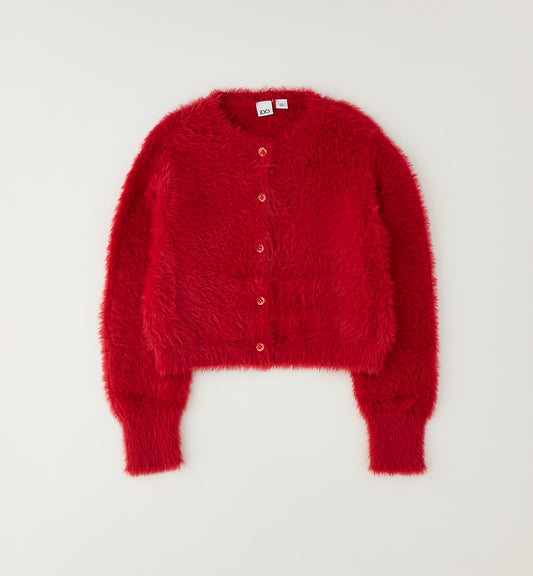 iDo Girls Red Cardigan
