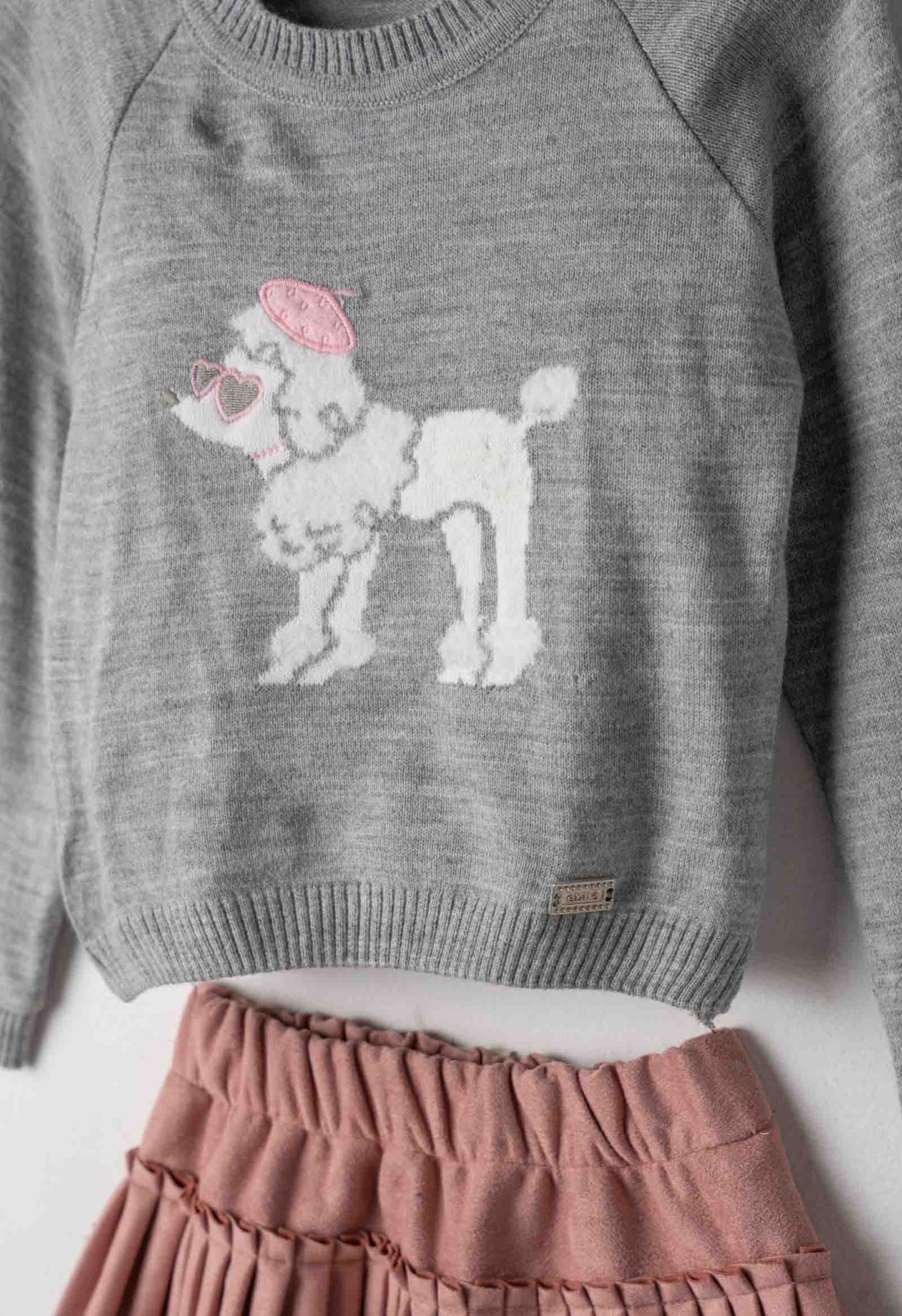 Girls 2 piece Set with Pink Bray