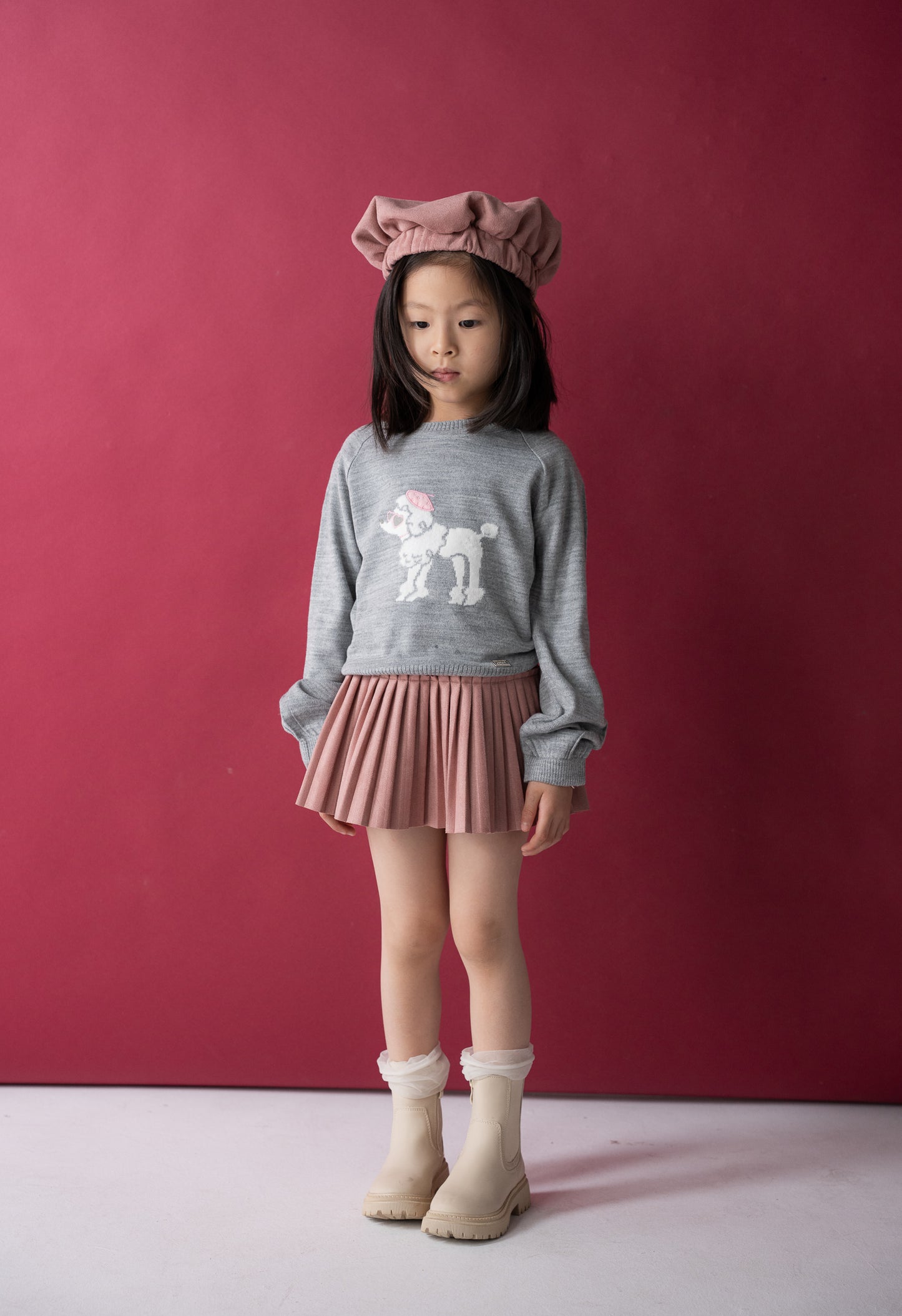 Girls 2 piece Set with Pink Bray