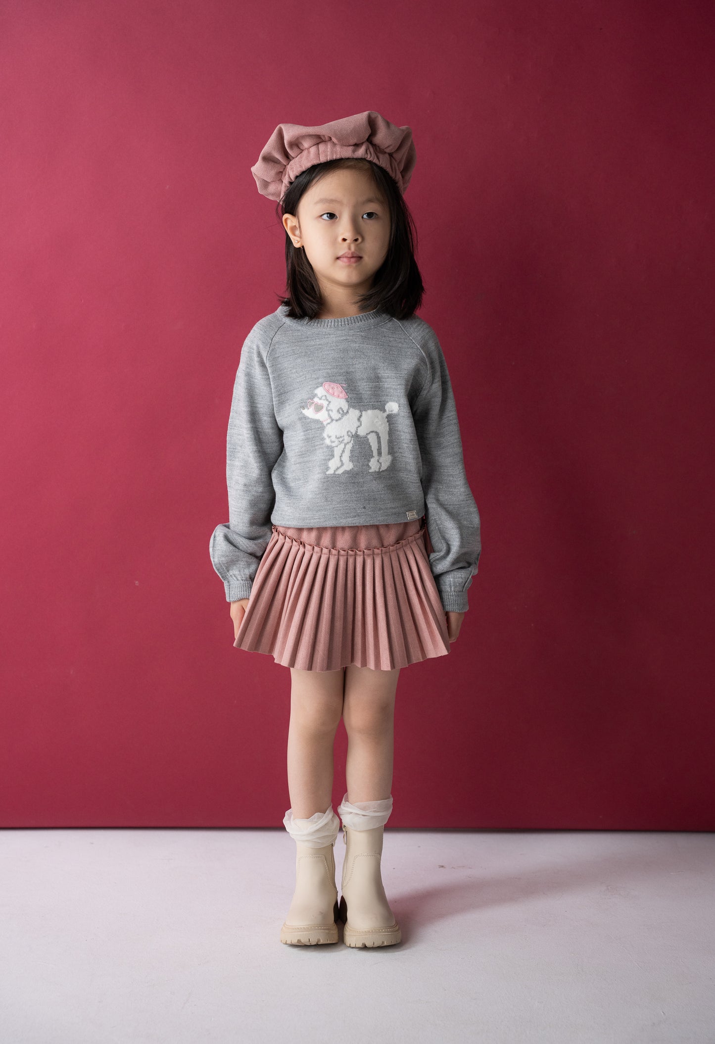 Girls 2 piece Set with Pink Bray