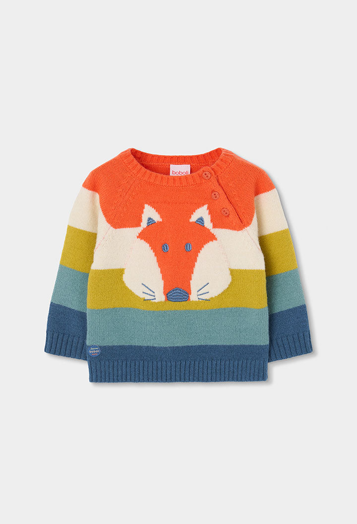 Boboli Baby Boy Fox Jumper