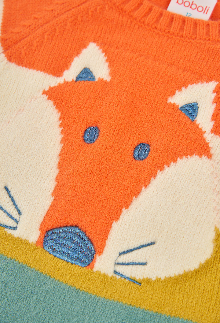 Boboli Baby Boy Fox Jumper