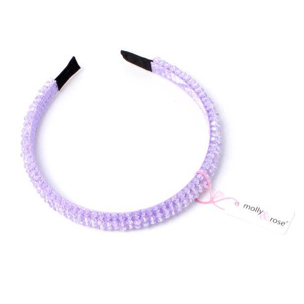 Facetted Bead Aliceband - Bright colours