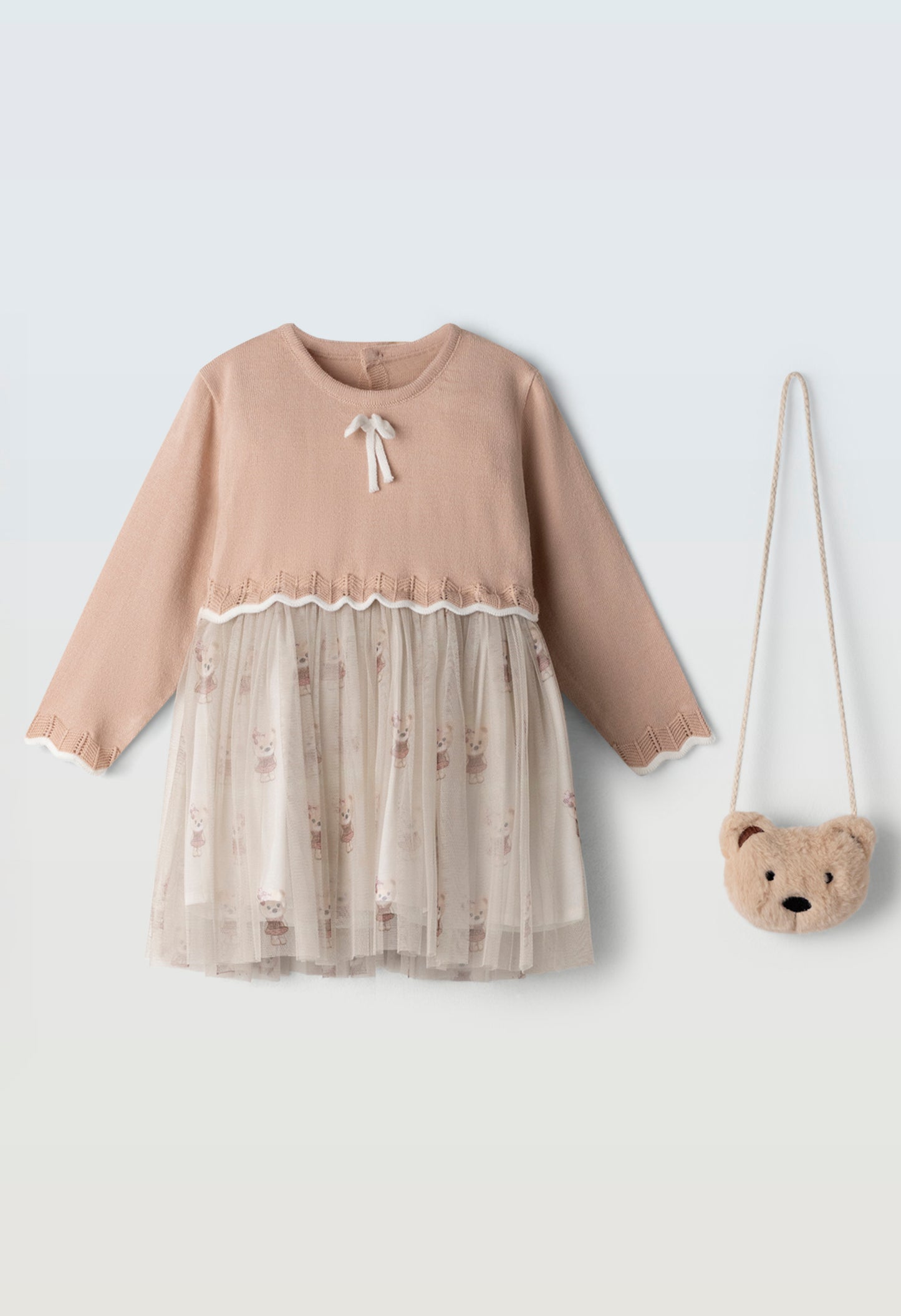 Baby Girls Dress with Handbag