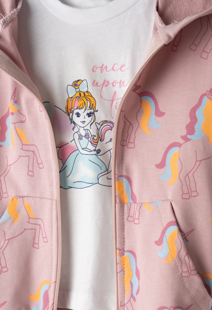 Girls Unicorn Tracksuit