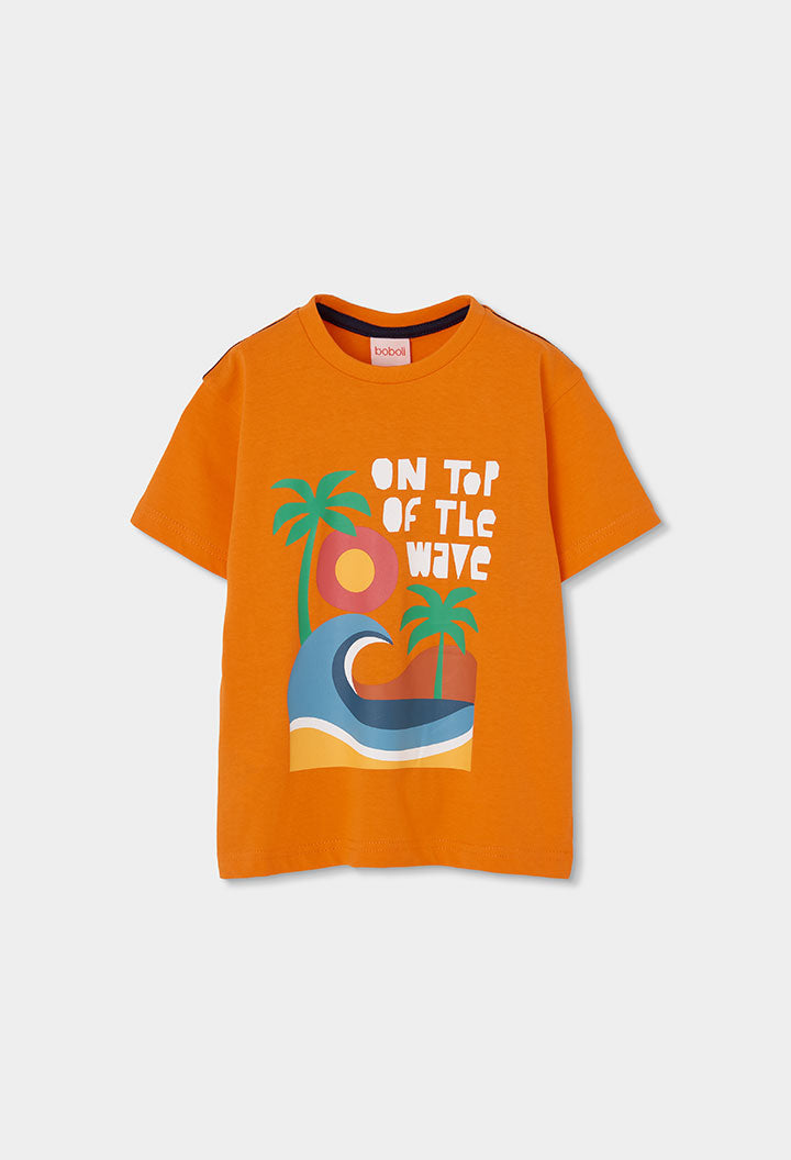 Boys Orange T-Shirt