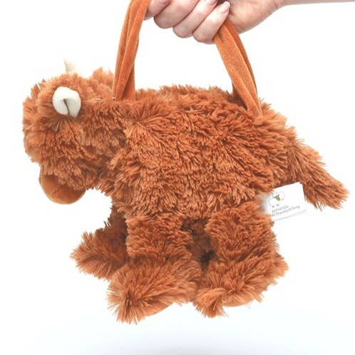 Highland Cow Handheld Bag