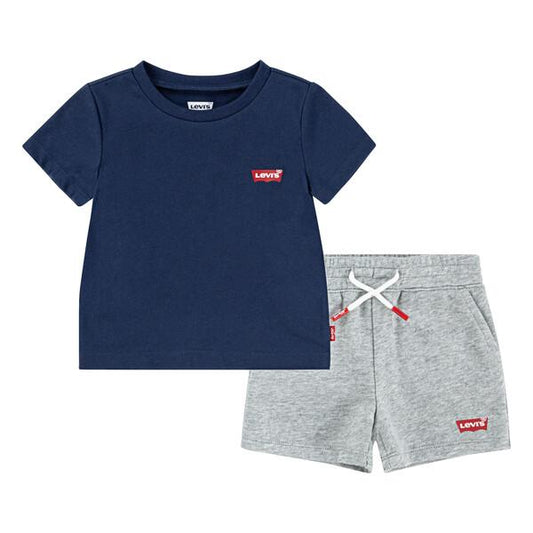 Baby Boy Levis Shorts and T-Shirt set