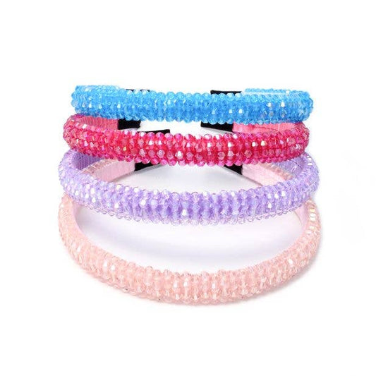 Facetted Bead Aliceband - Bright colours