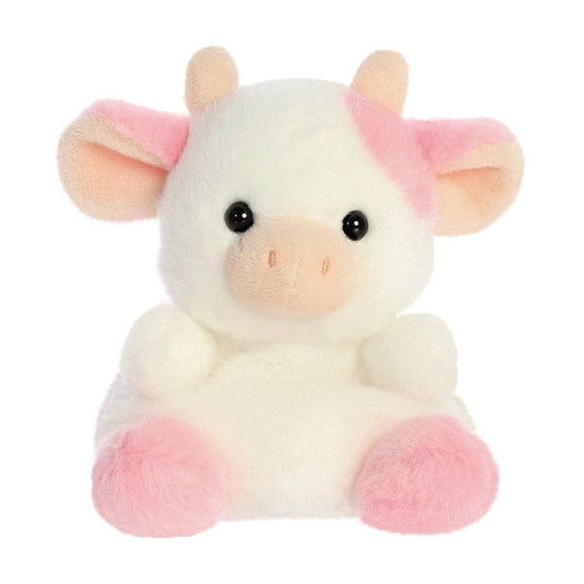 Palm Pals Belle Strawberry Cow Soft Toy